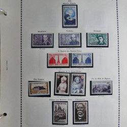 Collection timbres de France 1900-1975 neufs en album.