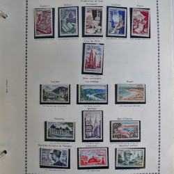 Collection timbres de France 1900-1975 neufs en album.