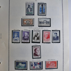 Collection timbres de France 1900-1975 neufs en album.