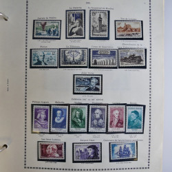 Collection timbres de France 1900-1975 neufs en album.
