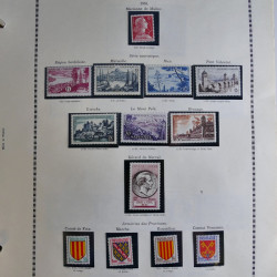 Collection timbres de France 1900-1975 neufs en album.