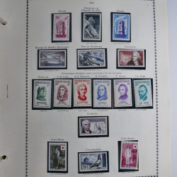 Collection timbres de France 1900-1975 neufs en album.