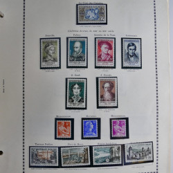 Collection timbres de France 1900-1975 neufs en album.