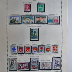 Collection timbres de France 1900-1975 neufs en album.