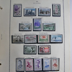 Collection timbres de France 1900-1975 neufs en album.