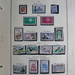 Collection timbres de France 1900-1975 neufs en album.