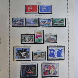 Collection timbres de France 1900-1975 neufs en album.