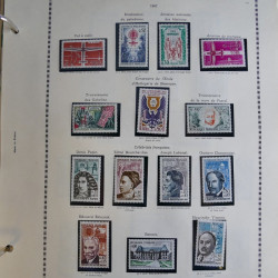 Collection timbres de France 1900-1975 neufs en album.