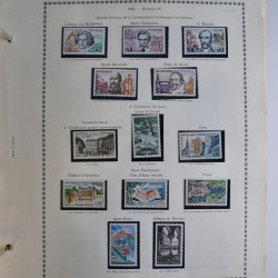 Collection timbres de France 1900-1975 neufs en album.