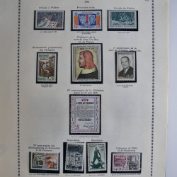 Collection timbres de France 1900-1975 neufs en album.