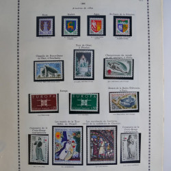 Collection timbres de France 1900-1975 neufs en album.