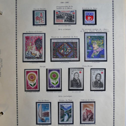 Collection timbres de France 1900-1975 neufs en album.