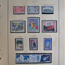 Collection timbres de France 1900-1975 neufs en album.