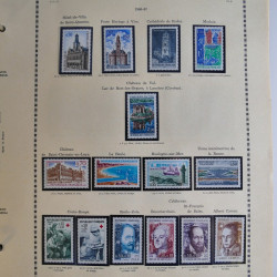 Collection timbres de France 1900-1975 neufs en album.