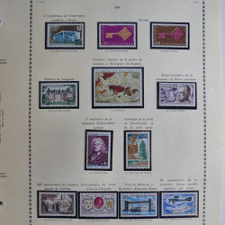 Collection timbres de France 1900-1975 neufs en album.
