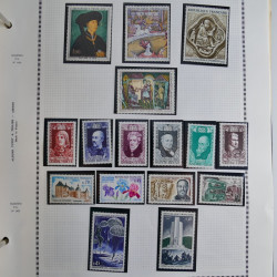 Collection timbres de France 1900-1975 neufs en album.