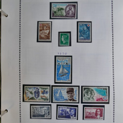 Collection timbres de France 1900-1975 neufs en album.