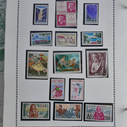 Collection timbres de France 1900-1975 neufs en album.