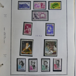 Collection timbres de France 1900-1975 neufs en album.