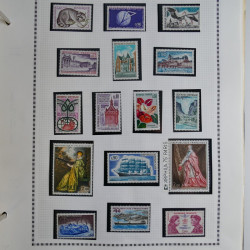 Collection timbres de France 1900-1975 neufs en album.