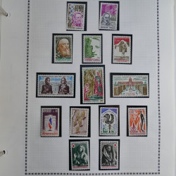 Collection timbres de France 1900-1975 neufs en album.