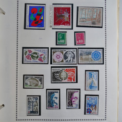 Collection timbres de France 1900-1975 neufs en album.