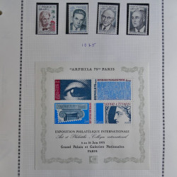 Collection timbres de France 1900-1975 neufs en album.