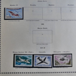 Collection timbres de France 1900-1975 neufs en album.