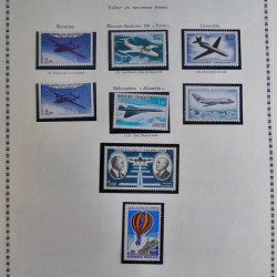 Collection timbres de France 1900-1975 neufs en album.