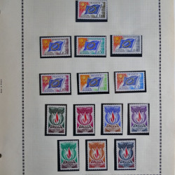 Collection timbres de France 1900-1975 neufs en album.