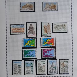 Collection timbres de France 1900-1975 neufs en album.