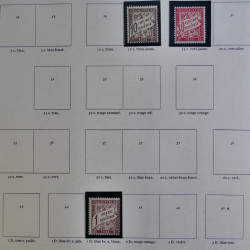 Collection timbres de France 1900-1975 neufs en album.