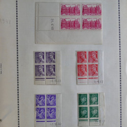 Collection timbres de France 1900-1975 neufs en album.