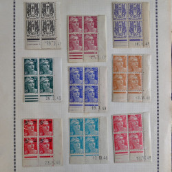Collection timbres de France 1900-1975 neufs en album.