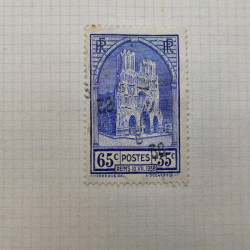 Collection de timbres de France 1860-1991 oblitérés en un album