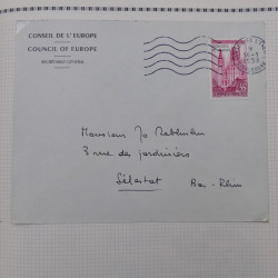 Collection de timbres de France 1860-1991 oblitérés en un album