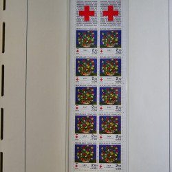 Collection carnets Croix-Rouge 1952-2005 neufs** complet en album.