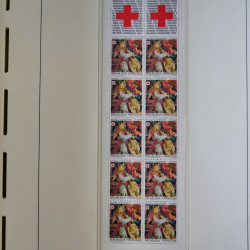 Collection carnets Croix-Rouge 1952-2005 neufs** complet en album.