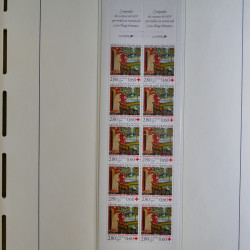 Collection carnets Croix-Rouge 1952-2005 neufs** complet en album.