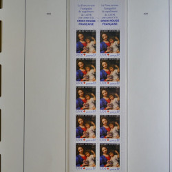 Collection carnets Croix-Rouge 1952-2005 neufs** complet en album.