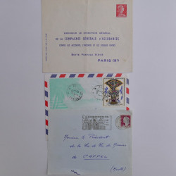 Vrac de timbres de France neufs et oblitérés en un carton.