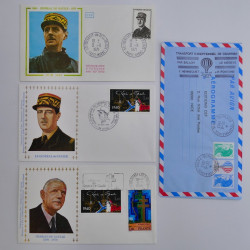 Vrac de timbres de France neufs et oblitérés en un carton.