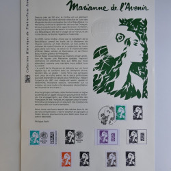 Vrac de timbres de France neufs et oblitérés en un carton.