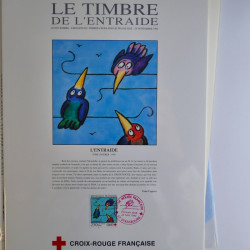 Vrac de timbres de France neufs et oblitérés en un carton.
