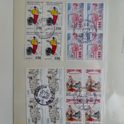Vrac de timbres de France neufs et oblitérés en un carton.