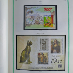 Collection de timbres de France neufs** 1999-2005 en album FO Yvert.