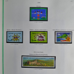 Collection de timbres de France neufs** 1999-2005 en album FO Yvert.