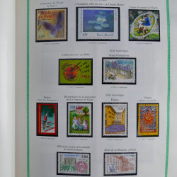 Collection de timbres de France neufs** 1999-2005 en album FO Yvert.