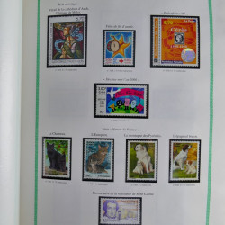 Collection de timbres de France neufs** 1999-2005 en album FO Yvert.