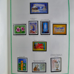 Collection de timbres de France neufs** 1999-2005 en album FO Yvert.
